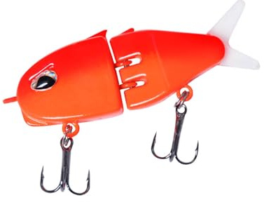 Leurre de pêche Swimbait Wobbler blanc dur en caoutchouc souple pour poissons prédateurs en plastique