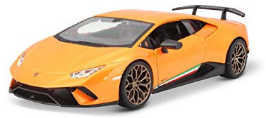 Bburago - Lamborghini Huracan Performante - Realistisches Automodell im Maßstab 1:24, Offizielle Lamborghini-Lizenz, Empfohlenes Alter 3+ Jahre