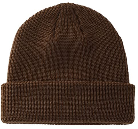 Connectyle Classic Men's Warm Winter Hats Acrylic Knit Cuff Beanie Cap Daily Beanie Hat (Coffee)