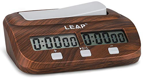 LEAP Digitale Multifunktions - Display Schachuhr Count Up Down Timer elektronische Brettspiel -Wettbewerb Clock Gift Box