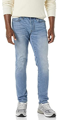 Amazon Essentials herr Skinny-fit hög stretch jeans