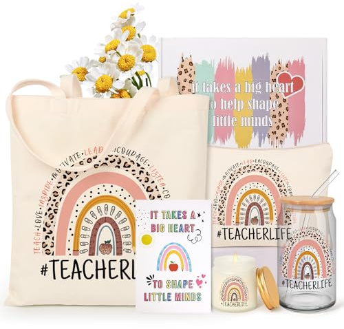 Teacher Appreciation Gift Box - Back to School, End of Year, Thank You Christmas Baskets for Women