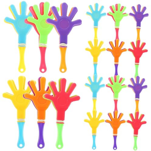 Yardwe Handklatscher 50 Stück Plastik Klöppel Krachmacher Partygeschenke Cheerleader Requisiten Lärmmacher Party Zubehör Für Mottopartys
