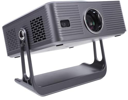 Angoily Proyector portátil: Miniproyector 1080P, proyección Libre de 230°, Enfoque automático, inalámbrico y WiFi, Modelo Dual, Compatible con 4K, Pantalla de 120 para Cine en casa, Cine en