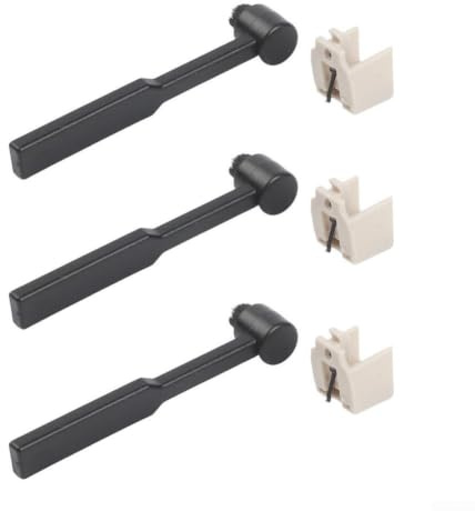 Paquete de 3 lápices capacitivos de repuesto para tocadiscos AT-LP60X | Aguja de fibra de carbono, seguimiento de precisión, paquete de accesorios para tocadiscos de vinilo MM