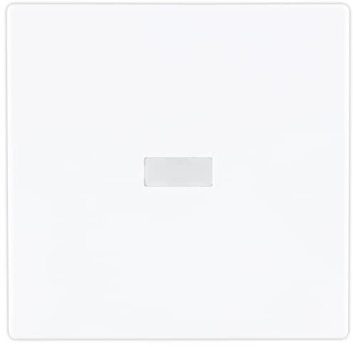 REV 0230430106 Futura, Abdeckung für Kontrollschalter, Taster oder A/W-Schalter, Weiss