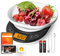 UNIWEIGH Digitale Küchenwaage 6.6lb/3kg, elektronische Kochwaage mit USB-Ladekabel, Gramm und Unzen Waage zum Backen, Abnehmen, Zutaten, Zubereitung von Mahlzeiten, Diät.