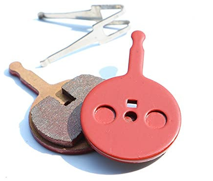 AUGUST SNOW Bremsbelag Für AVID BB5 Für Giant Für Merida Bike Für Promax 1 Paar MTB Fahrrad Bremsbeläge Scheibenbremse Vollmetall Gesintertes Und Halbmetallisches Harz (Color : Resin 1 Pair)