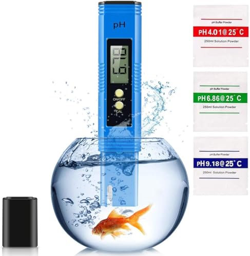 PH Meter, Digital PH Meter, PH Tester for Water, PH Meter 0.01PH High-Precision Water Quality Tester with ATC, 0-14PH Measurement Range, for Drinking Water, Swimming Pools, Aquariums, Hydroponics