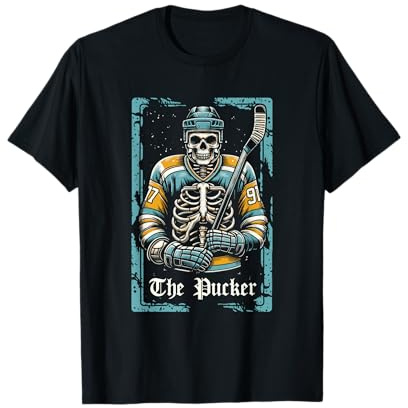 Hockey Sobre Hielo Equipo Jugador - Stick Patinador Camiseta