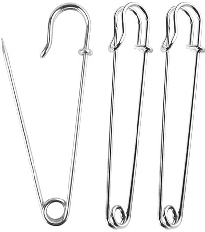 Extragroß sicherheitsnadel,Sicherheitsnadeln groß für Kleidung,Quilten,Kunsthandwerk,Charms,Decken,Röcke,Schal(30 Stück)