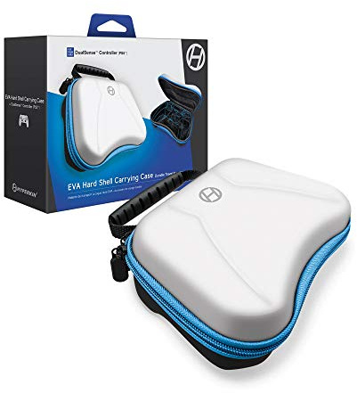 Hyperkin EVA Hard Shell Carrying Case for Dualsense (PS5) (White) - PlayStation 5