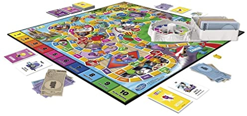 Hasbro Gaming Destins Das Spiel des Lebens, Brettspiel für die Familie, 2-4 Spieler, für Kinder, ab 8 Jahren, mit bunten Spielsteinen (Niederländische Version)