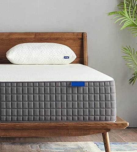 King of Dreams Matelas Madison a Ressorts + 3 cm Matelas Face de Contact Latex en 70 Kg/m3-80x200 Hauteur +/- 24,50 cm - Accueil Moelleux - Soutien Equilibre - 5 Zones de Confort -