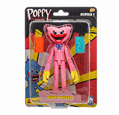 Rocco Giocattoli Poppy Playtime Kissy Missy - FAN4FUN - Action Figure da 13 cm - L'Originale