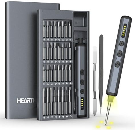 Tournevis électrique Torx T8/T6/T5/T9/T10/T15 Pentalobe P5 P2 Triwing Y00 Y000 pour iPhone/MacBook/Ordinateur Portable,Kit d'outils de réparation avec spudger pour manette Xbox/Switch/PS4/PS5 lunettes