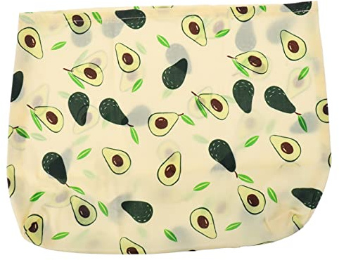 Healeved Sacchetto Riutilizzabile in Cotone Cera D’api Per Alimenti e Frutta, Pellicola Alimentare Lavabile 29x27 Cm Bastoncino Sigillante, Conservazione a Lungo Termine Per Cucina e Campeggio