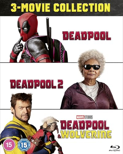 Marvel Studio's Deadpool and Wolverine Triple Pack [Blu-ray] [Region Free]