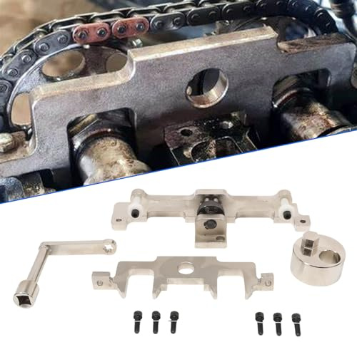 Anlseiod 10 Piezas 9378 para Mercedes Benz Motor 651 Juego Herramientas Cadena Distribución 589004000