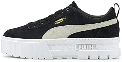 PUMA Scarpe da Ginnastica Mayze Donna 39, Black White