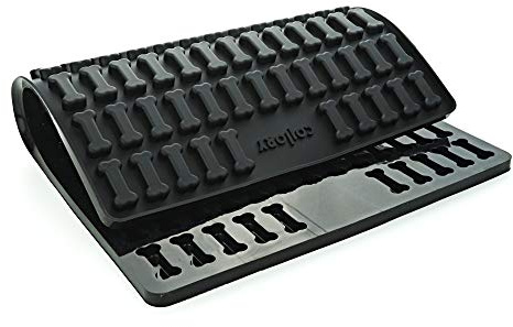 Collory Medium ben (3,2 cm) silikonbakmatta, bakform för medelstora gör-det-själv hundkakor och godis, benbakform, pralinform, chokladform, non-stick och livsmedelssäker (BPA-fri)