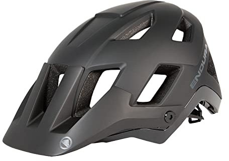 Endura Unisex Erwachsene Hummvee Plus Fahrradhelm | Matt-Finish | Lüftungsschlitze Helm, Schwarz, L-XL