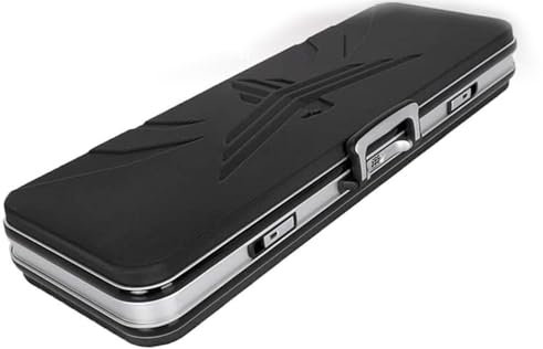 Gewehrkoffer, Taktischer Gewehr-Hartschalenkoffer, Langwaffe Koffer Mit Vorgeschnittenem Schaumstoff Aufbewahrungsbox Munitionskoffer, abschließbar 100 * 30 * 12cm