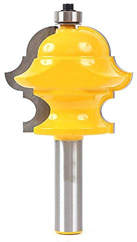 Gasea 1/2 Inch Shank Multiform Multi-Profile Molding Router Bit for Woodworking Door Knife Cutter Tool