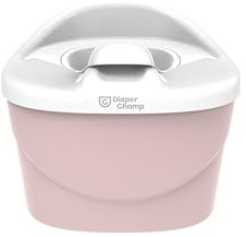 Diaper Champ 04200-05 Potty 3 in 1 - Vasino, sedile WC e sgabello, colore: Rosa