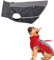 Plus PO Hund Regenmantel Kleiner Hund Wasserdichter Regenmantel Hund Regenmantel Hund Voller Regenmantel Black,M