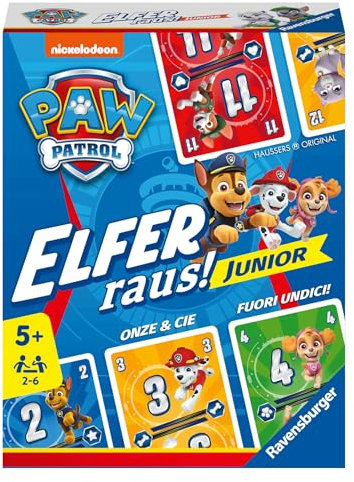 Ravensburger 20953 Jeu de Cartes Simple pour 2 à 6 Joueurs à partir de 5 Ans