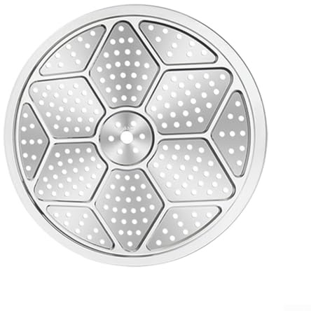 Steaming Plate, Made of 304 Stainless Steel, Easy to Clean, Fits Perfectly in Pressure Cookers and Stockpots (37cm)