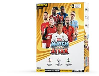 Topps UEFA Champions League Match Attax 24/25 Trading and Collectible Card Game - Limited Edition Pack
