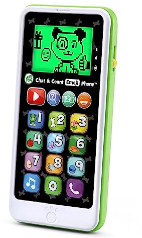 LeapFrog Chat and Count Emoji Phone, Green