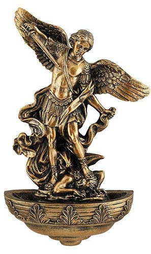 Autom St Michael Holy Water Font