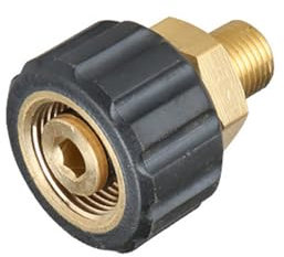 Tooloflife - Adaptador para limpiador de alta presión M22 a M22 / 3/8 / 1/4 Quick Connect para pistola pulverizadora