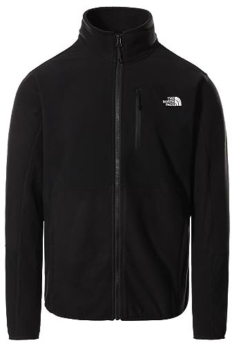 The North Face NF0A5IHSKX7 M Glacier PRO Full Zip - EU Maglia Lunga Uomo Black-Black Taglia S