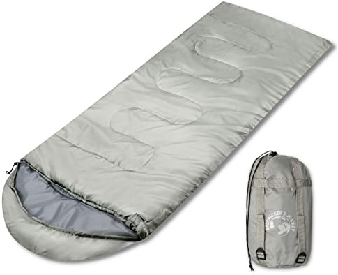 Backpacker's Journey Sommarsovsäck 699 g - Komfort +13 °C till +25 °C, Litet Packmått med Kompressionspåse, Camping