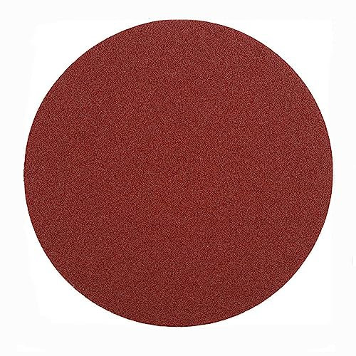 Secwell 25Pz Dischi Abrasivi Velcrati 150mm Grana P150 Rotondi di Carta Vetrata Senza Fori Kit di Carta Abrasivi