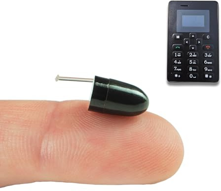 PingaOculto Auricolari Spia GSM Esami Vip Pro Mini Auricolare Invisibile Nascosto Carta SIM con Microfono Senza Fili - Micro Cuffie Invisibili Piccolo (Auricolari Spia Vip Pro UltraMini Scheda GSM)
