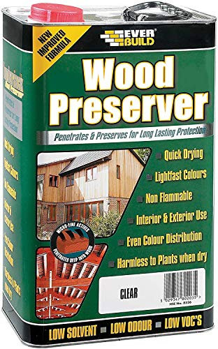 2 X Wood Preserver Dark Oak 5 Litre