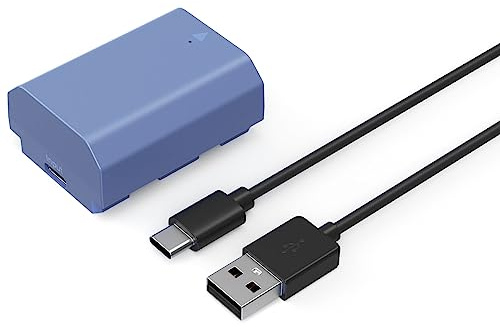 SMALLRIG 2400mAh kamerabatteri för Sony NP-FZ100 A7 IV, A7C R, A7C II, FX3, FX30, USB-C 2.5H snabbladdningsbart kamerabatteri för Sony A7 III, A7C, A7R IV, A7R III, A6700, ZV-E1-4265B
