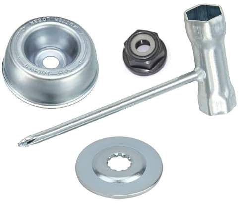 Hippotech Máquina de jardinería para cortacésped Stihl, kit de mantenimiento de adaptador de cuchilla, kit adaptador de hoja para recortadoras de cuerdas Stihl FS55 FS56 FS80 FS83 FS85 FS90 FS100