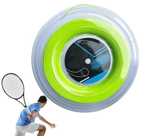 Cuerda de tenis - Líneas de juegos de pelota de alta resistencia - 200 m de alta resistencia que absorbe los golpes, líneas de cuerda de tenis para competición y entrenamiento