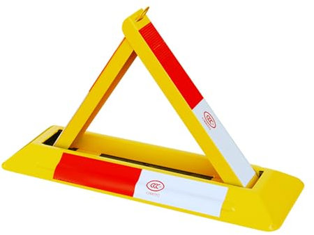 FYRDTNG Barrera de estacionamiento Plegable, Bloqueador de plazas de Aparcamiento, Bloqueo de plazas de Aparcamiento privadas for centros comerciales, hoteles, oficinas y aeropuertos.