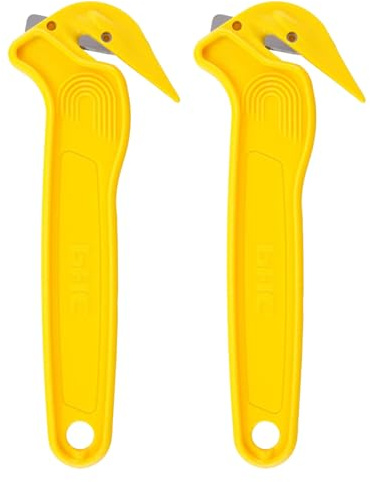 Vexorlian Safe Box Cutter - Concealed Blade, Lightweight Box Opener for Warehouse & Everyday Use (Set of 2)