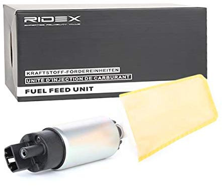 RIDEX 458F0005 Bomba de combustible 3,3 Bar Druck compatible con OPEL Monterey B M98 Monterey A M92, FORD Focus Mk1 Hatchback DAW, DBW KA RB SCORPIO II GFR, GGR, FIAT COUPE FA/175