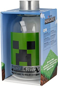 Star Minecraft Small Glass Bottle 620 ml