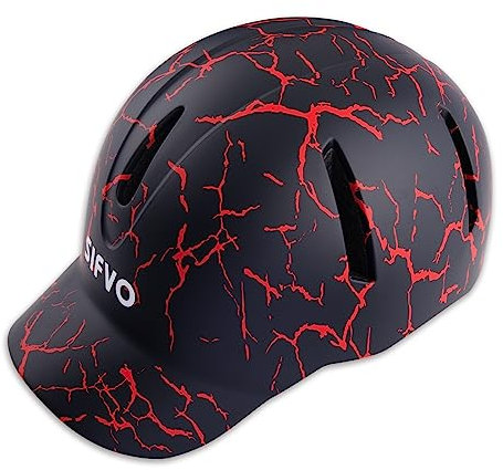 SIFVO Fahrradhelm - Stylischer Fahrrad Helm Herren und Damen, Helm Fahrrad für Radfahren Trekking City Roller Helm Herren, Fahrradhelm Herren, 56-61cm