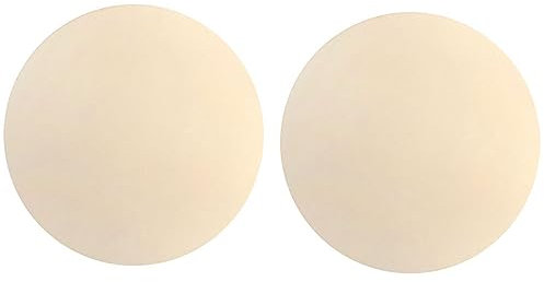 TsoLay Lot de 2 pierres à pizza pour cuisson - Plaque ronde en cordiérite pour barbecue, grill et four - 30,5 cm